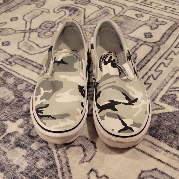 Vans Shoes - Vans Camouflage Slip-On Sneakers